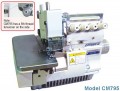 Consew CM795 2 Two Needle, 5 Thread Overlock with Assembled Table and Servo Motor