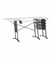 Studio Designs Sew Master Sewing Table Charcoal White